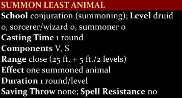 Summon Least Animal